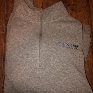 Trent University Quarter Zip Sweater